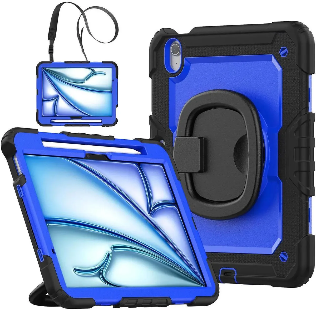 BONAEVER BONAEVER A3357/A3358/A3359 11 inch iPad accessory shockproof 2025 hand shoulder blue — product photo