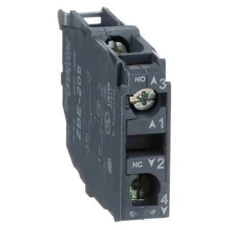 Schneider Electric Schneider Electric ZBE205 Contact Block 1NO+1NC 22mm — product photo