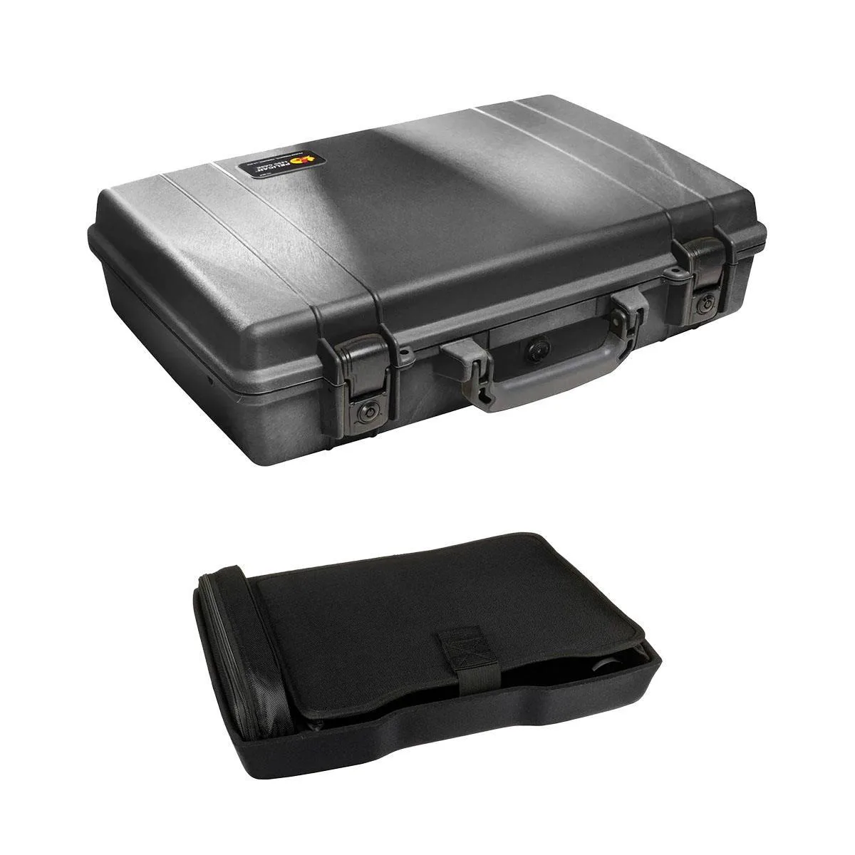 Pelican Products, Inc. Pelican 1490 Watertight Hard Camera Case with Laptop Insert, Black — product photo