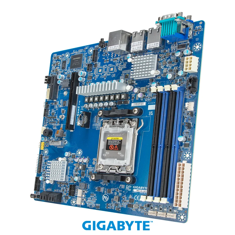 GIGABYTE GIGABYTE MC13-LE1 server motherboard AM5 10Gb LAN — product photo