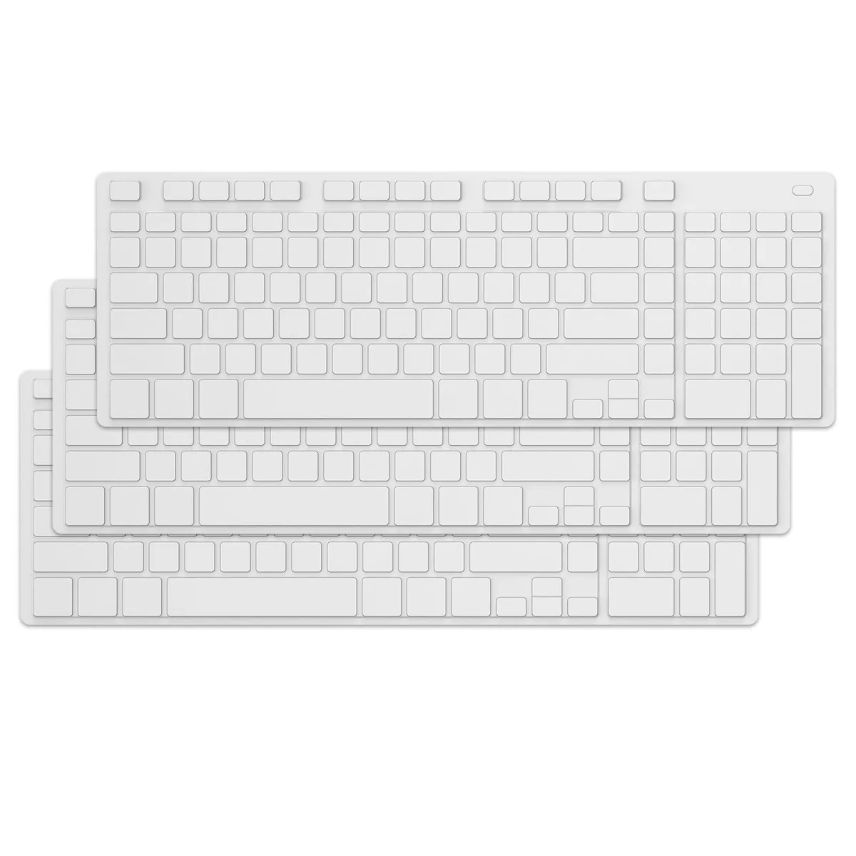 Keychron FENIFOX 120-Key Keyboard Skin 3-Pack Clear Silicone — product photo