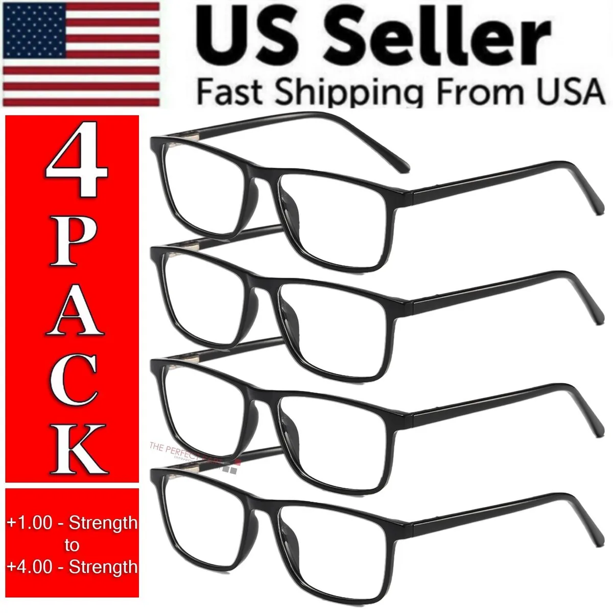 The Perfect Part The Perfect Part Reading Glasses 2.50 Strength Black 2-Pack — product photo