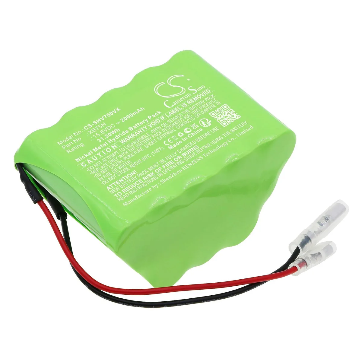Cameron Sino Battery XB75N 2000mAh 15.6V for Shark SV75 series — product photo