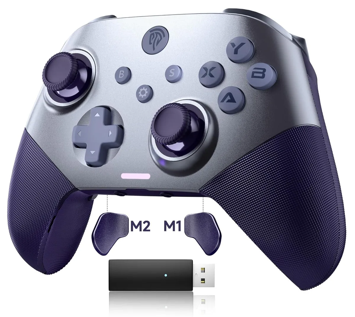 EASYSMX EASYSMX PC Game Controller with Dual Hall Effect, Swappable Faceplate, 1000mAh Battery, 40h Playtime — product photo