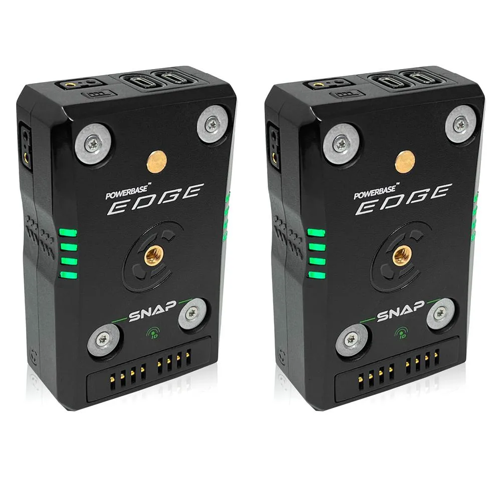 CORE CORE Powerbase EDGE SNAP 49Wh V-Mount Battery Pack (Pair) — product photo