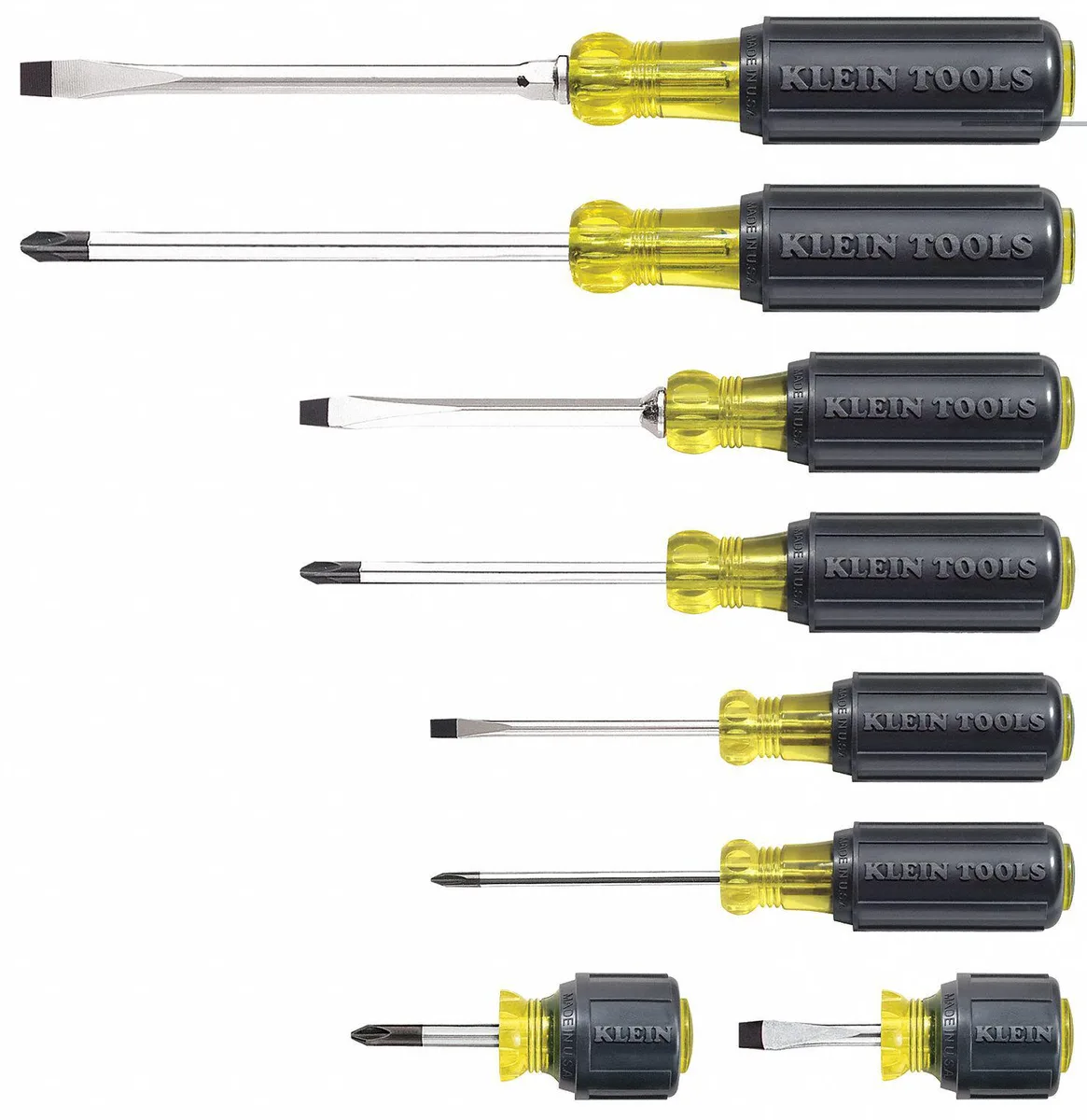 Klein Tools Klein Tools 409-85078 8-piece hand screwdriver set — product photo