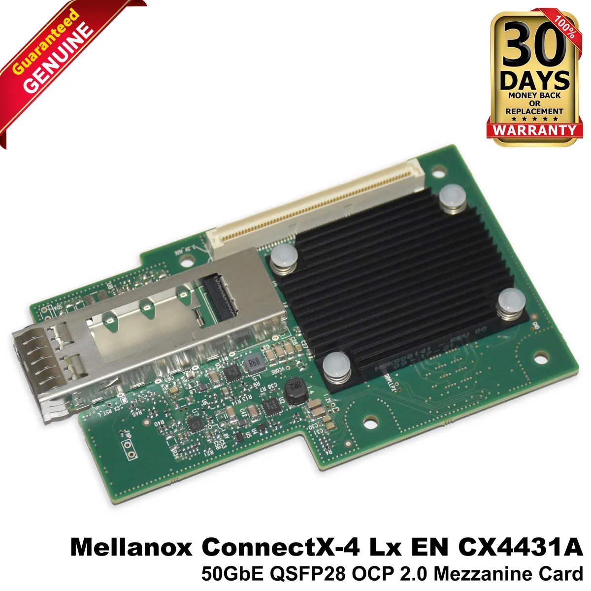 DELL DELL ConnectX-4 50GbE QSFP28 OCP 2.0 Mezzanine Card 924JW laptop replacement part — product photo