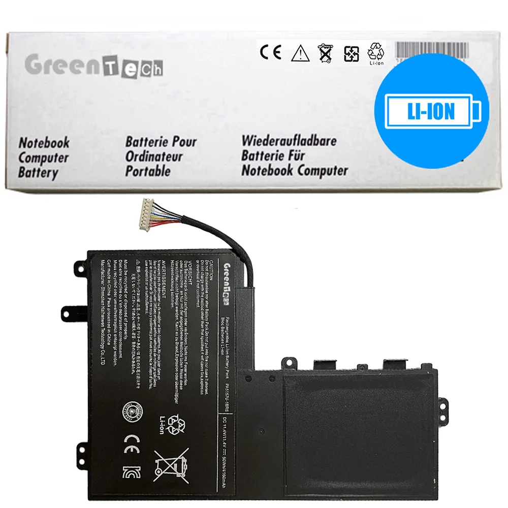 NShi NShi PA5157U-1BRS laptop battery 11.4V 4386mAh 3-cell black — product photo