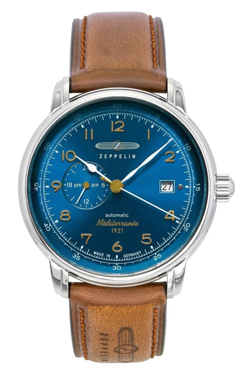 Graf Zeppelin Graf Zeppelin Mediterranee 96683 Blue Dial Automatic Watch — product photo