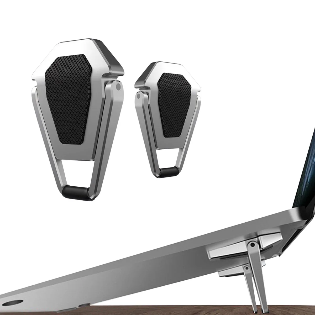  ELE DEPI DP-001 Laptop Stand Silver 2-pack — product photo