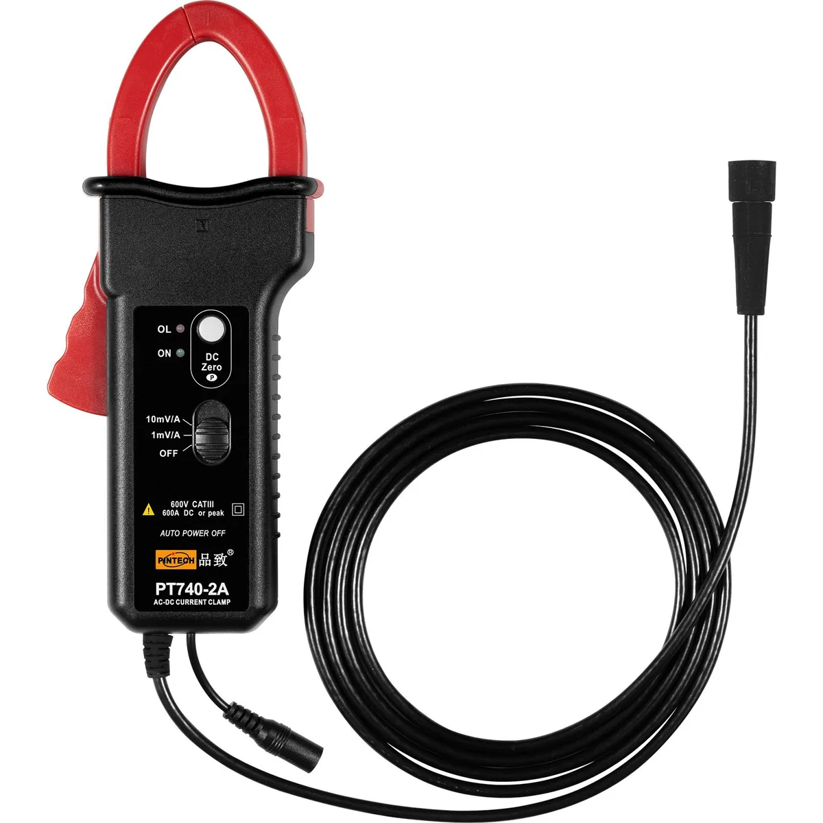 Pintech Pintech PT740-2A AC/DC Current Probe 600A 150kHz BNC measurement tool — product photo