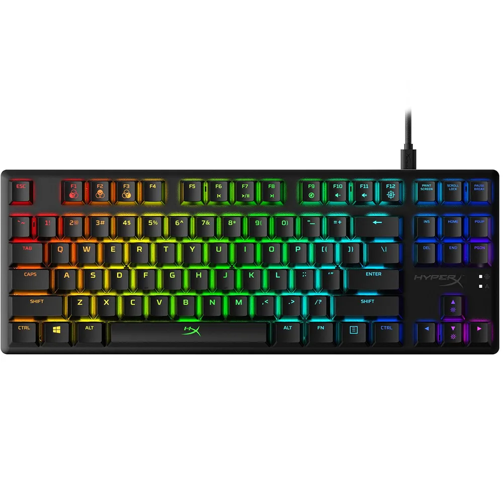 HP HP 4P5P3AA HyperX Alloy Origins Core gaming keyboard HX Red US Layout — product photo