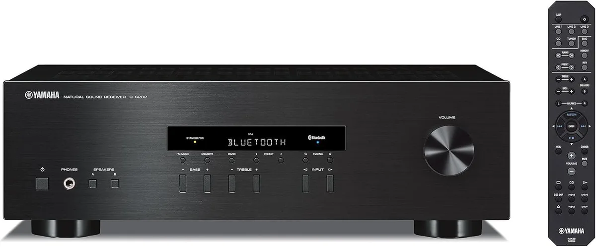 Corn Electronics Corn Electronics R-S202BL Receiver 40 Presets Bluetooth — product photo