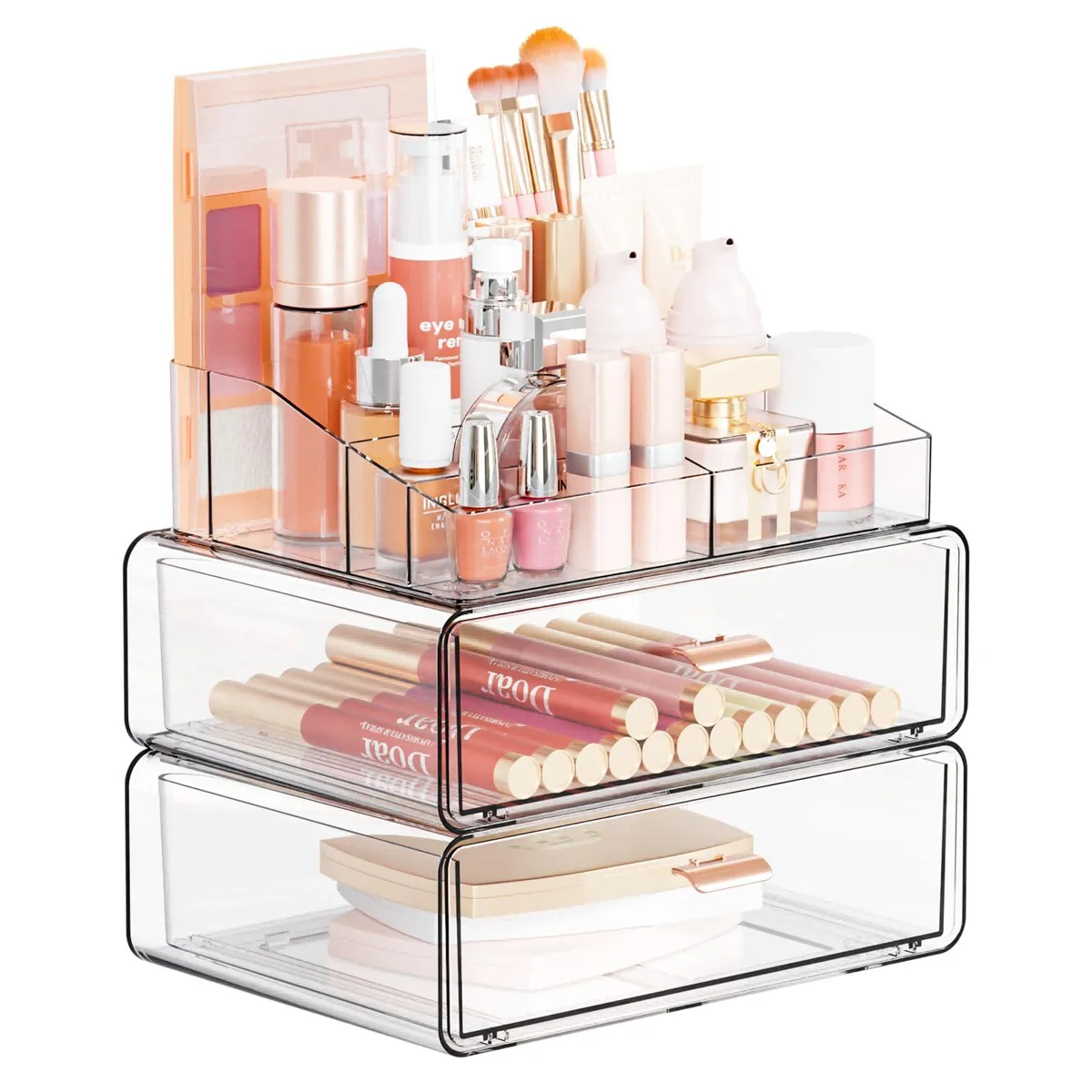 Decolav L-Cosmetic Display Cases 1 Black 14.33in W x 12.83in H x 9.06in D Bath Storage — product photo