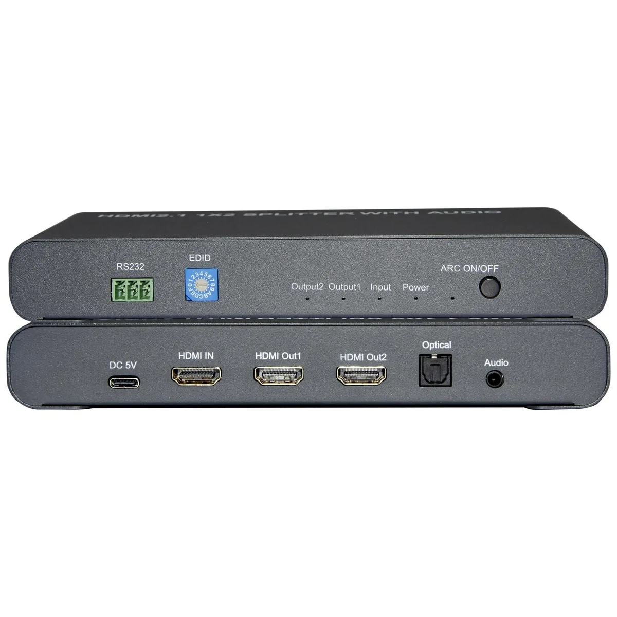 BYTECC INC BYTECC INC HDMI 2.1 Splitter with Audio Extractor 102ER — product photo