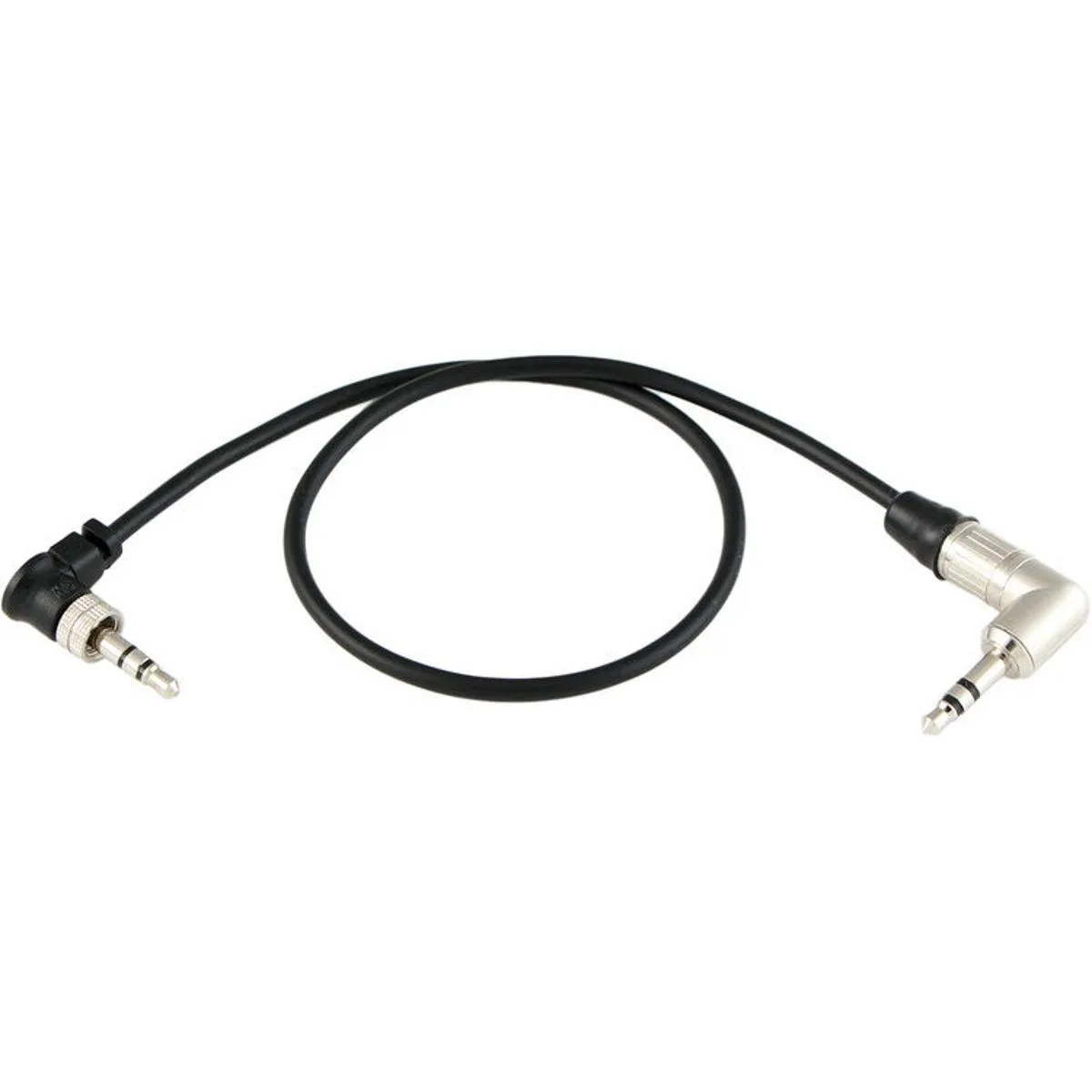 Cable Techniques Cable Techniques 10" Lo-Pro Mini 3.5mm TRS to Neutrik Right Angle TRS Cable — product photo