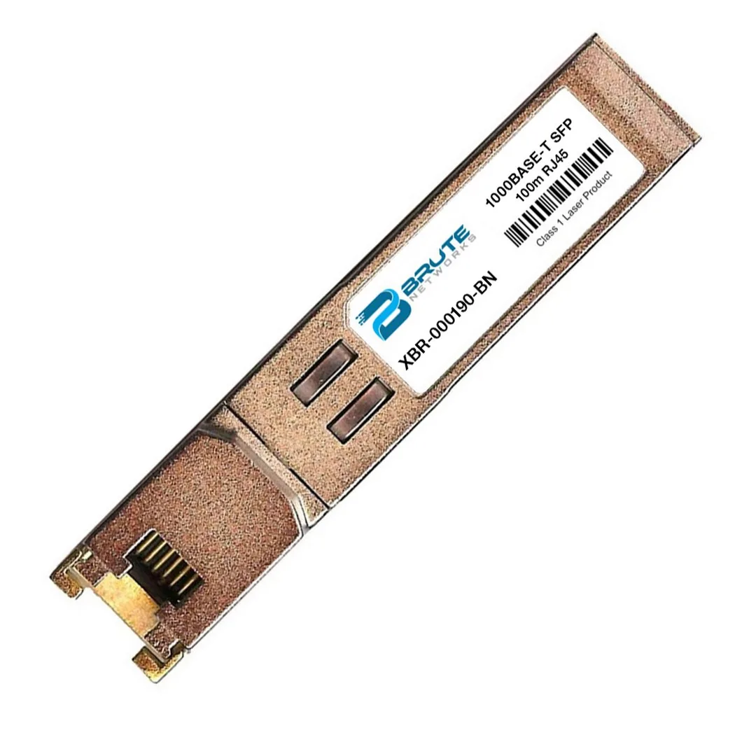 Brute Networks Brute Networks Brocade XBR-000190 1000BASE-T 100m SFP transceiver — product photo