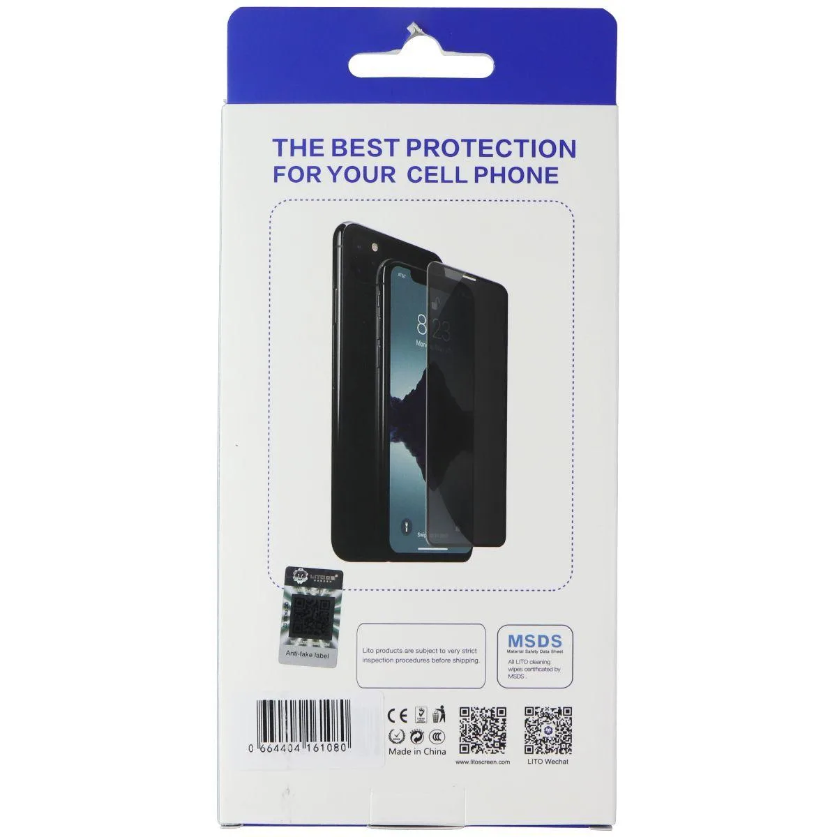 Lito Children’s Wear Lito Children’s Wear Privacy Glass Screen Protector for iPhone 14 Plus (2 Pack) — product photo