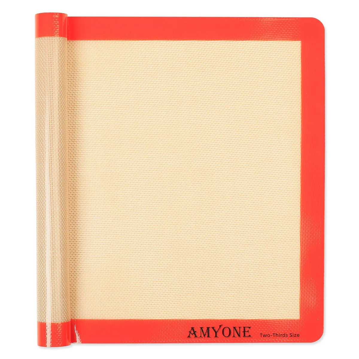 Rectangular silicone baking mat, 15 by 21 inches, glossy finish