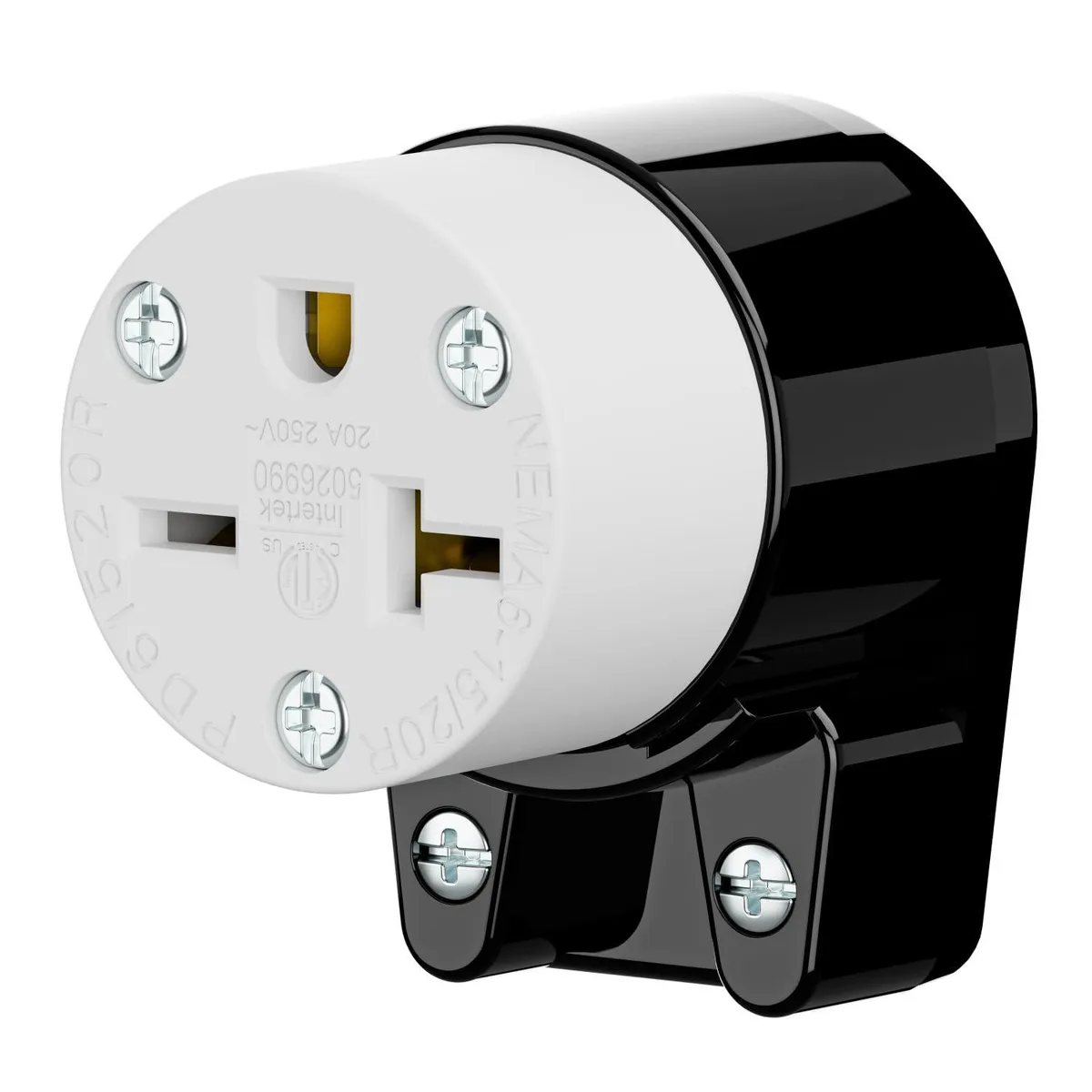 LORDWORLD LORDWORLD NEMA 6-15R/6-20R 15/20A 250V Right Angle Socket — product photo