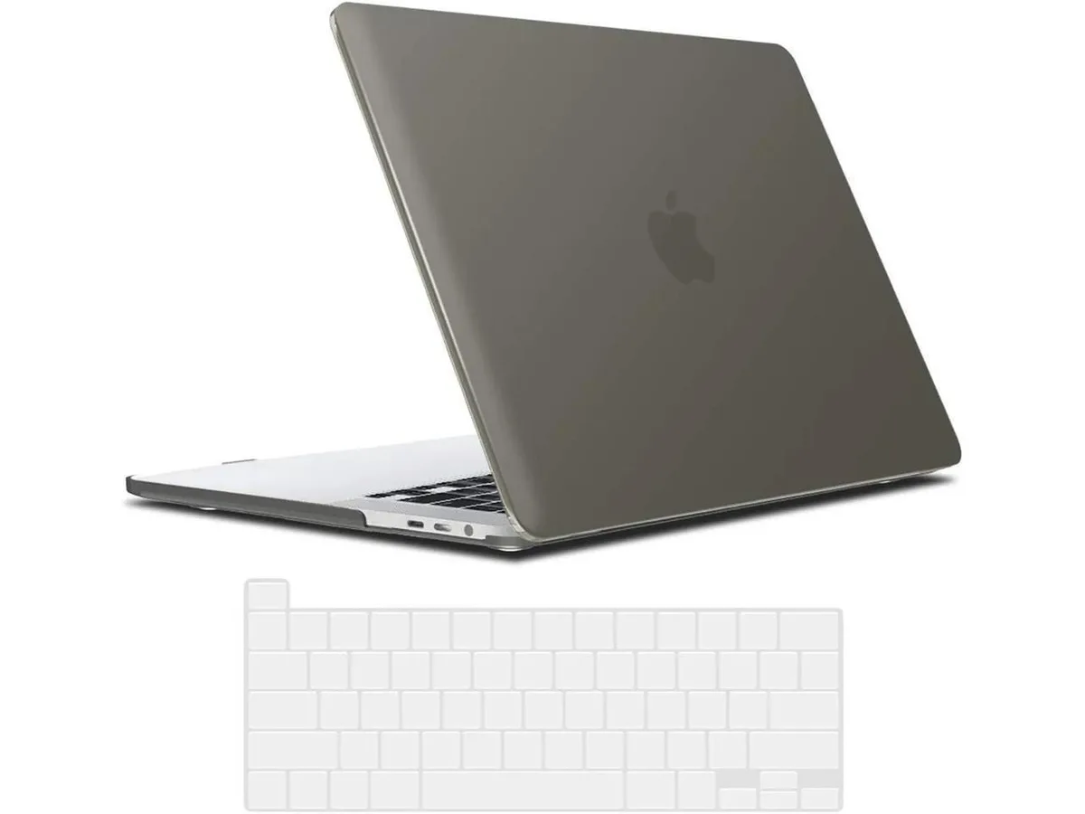 Werleo Werleo hard shell case for MacBook Pro 16 A2141 2019 2020 Matte Gray with keyboard cover — product photo