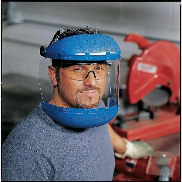 Sellstrom Sellstrom S39120 Ratchet Face Shield Assembly, Clear Visor, Acetate — product photo