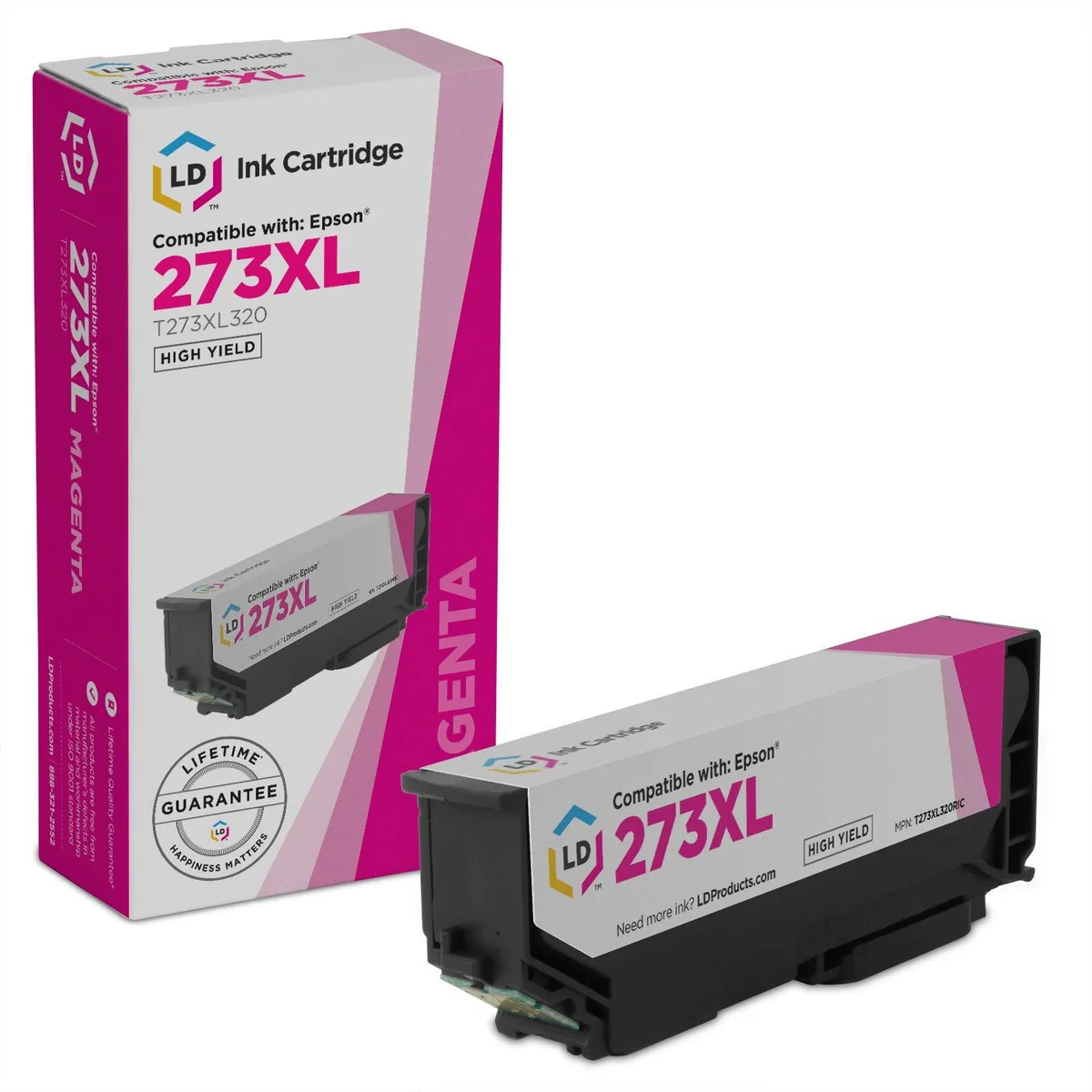LD Products LD Products T273XL320 Magenta Ink Cartridge 650 Pages — product photo