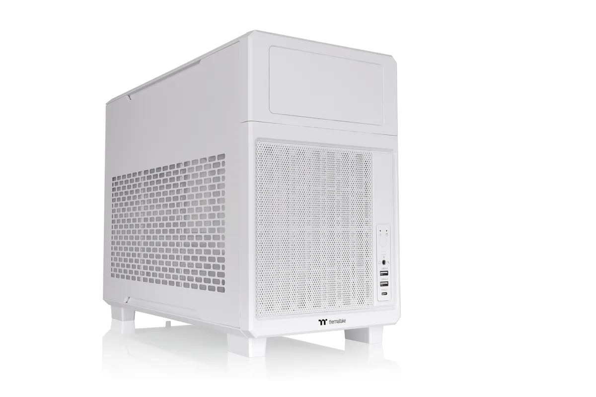 Thermaltake Thermaltake TR200 CA-11L-00S6NN-00 Micro ATX PC case Snow — product photo