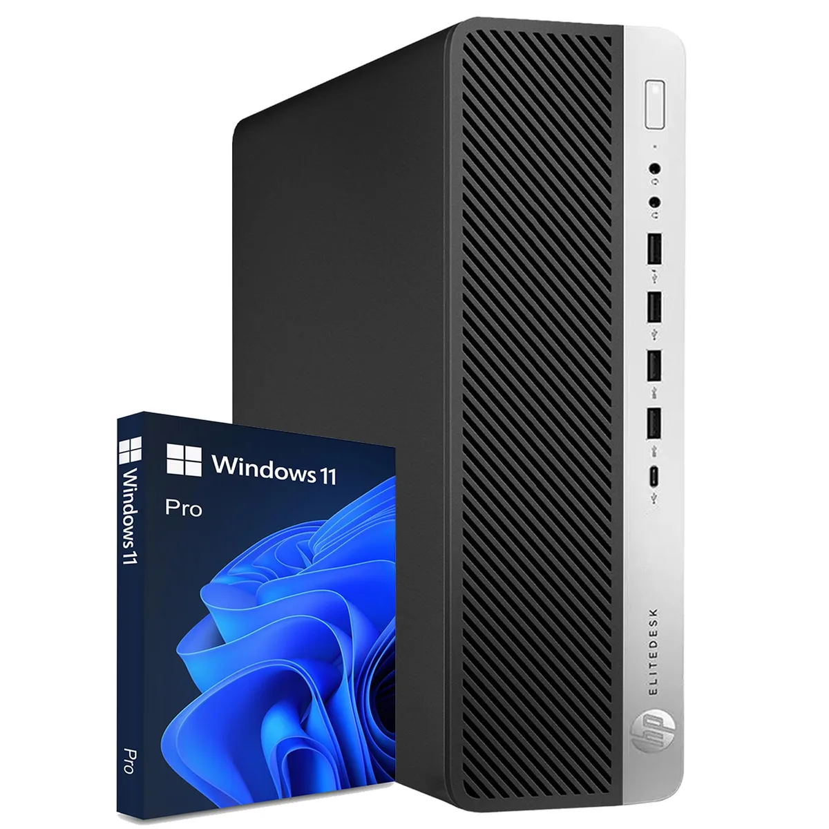 HP HP EliteDesk 800 G4 SFF i7-8700 32GB DDR4 1TB NVMe desktop PC — product photo