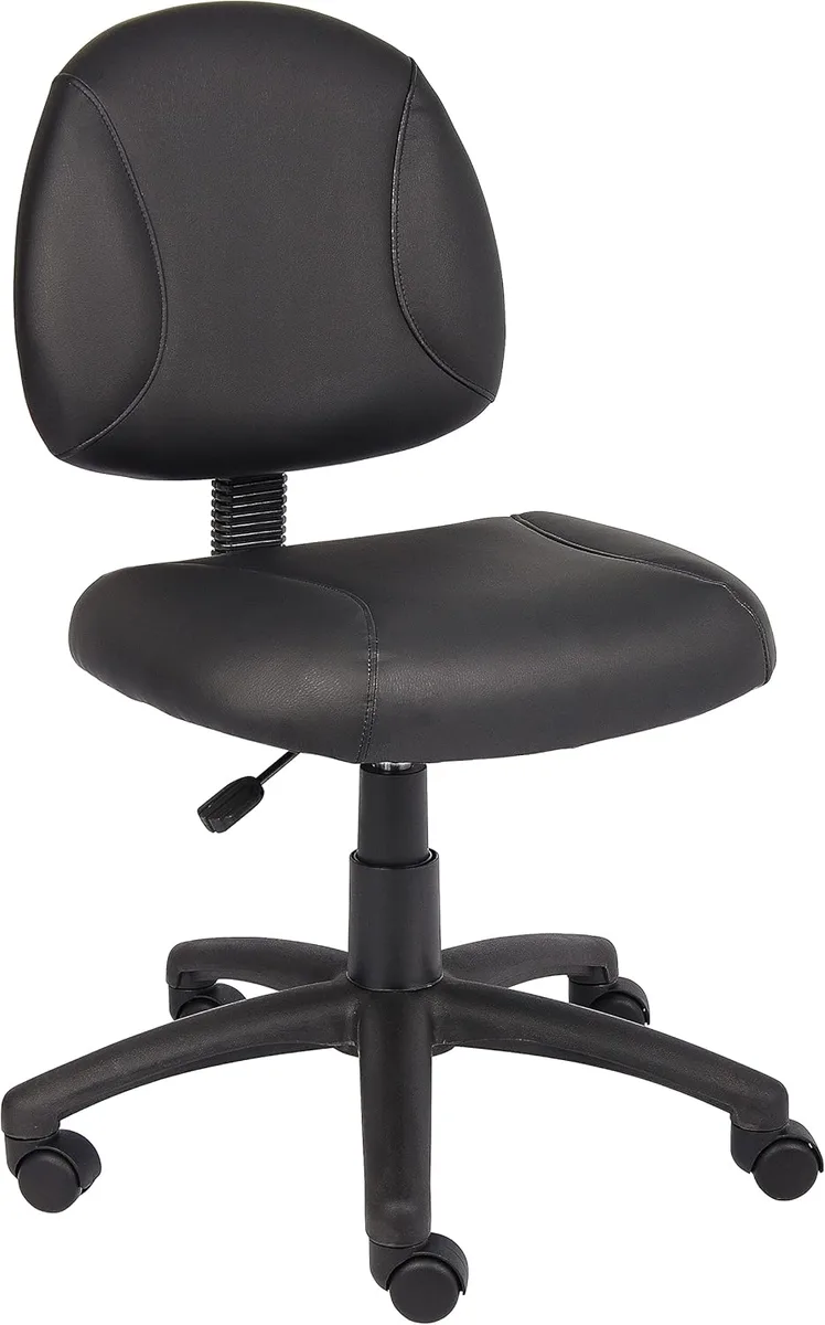 BOSS Office Products BOSS Office Products B305 Black Posture Chair office furniture — product photo