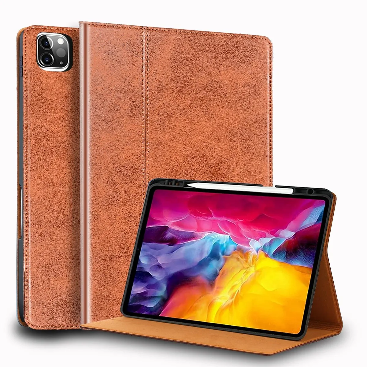 GSM Outdoors GSM Outdoors 12.9 inch iPad Pro Case Brown — product photo