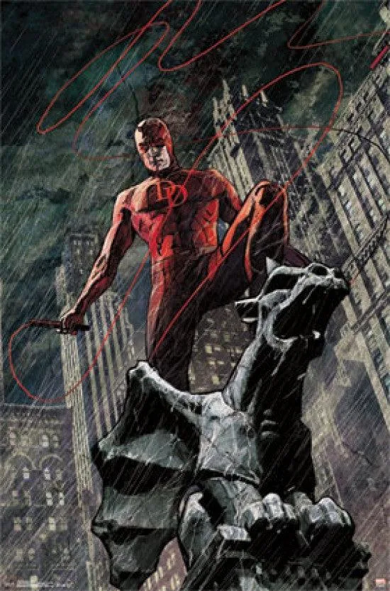 Daredevil comic poster print 22 by 34 inches on heavy paper