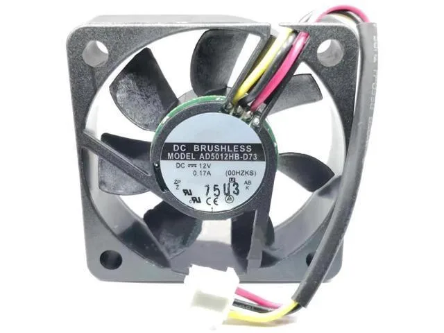 TSUJ TSUJ Kepler-C72J-OYS-0232 DC12V 0.17A AD5012HB-D73 5010 5cm 3-Wire Ball Bearing Cooling Fan 2 in 1 accessory — product photo