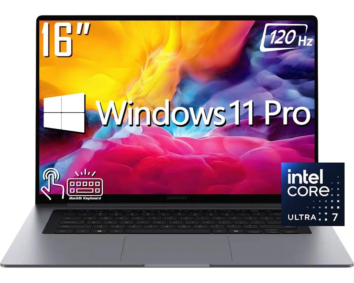 SAMSUNG SAMSUNG Galaxy Book 6 16.0" WUXGA Touch Intel Core Ultra 7 355 16GB LPDDR5X 512GB — product photo