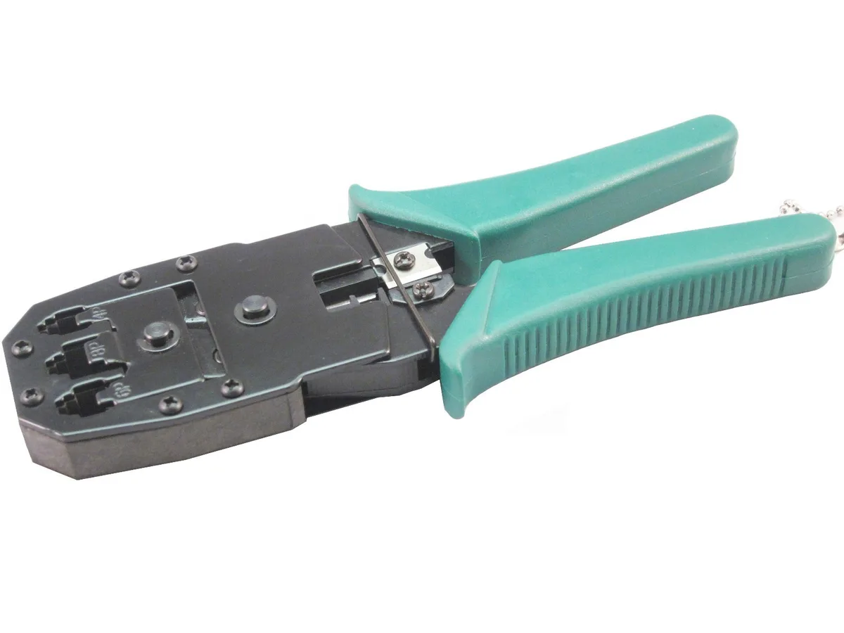 Bluecctv Bluecctv TO-376M RJ45 RJ11 12 wire crimper surveillance accessory — product photo