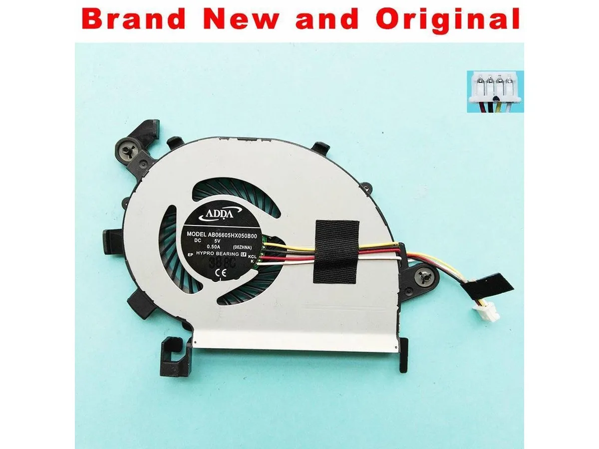 Fans Fans CPU cooler Acer Chromebook C720 C720P C720-2420 2844 C729 AB06605HX050B00 00ZHNA — product photo
