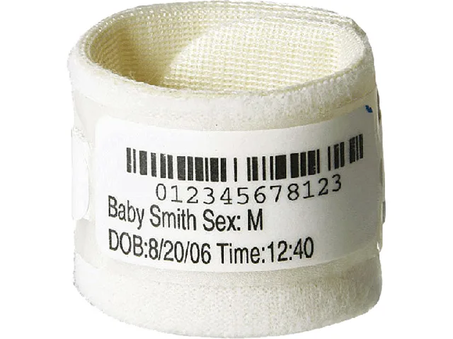 Zebra Zebra LB2-BABY-P ComfyCuff wristband pos accessory 100pk 5.5" 1.4 — صورة المنتج