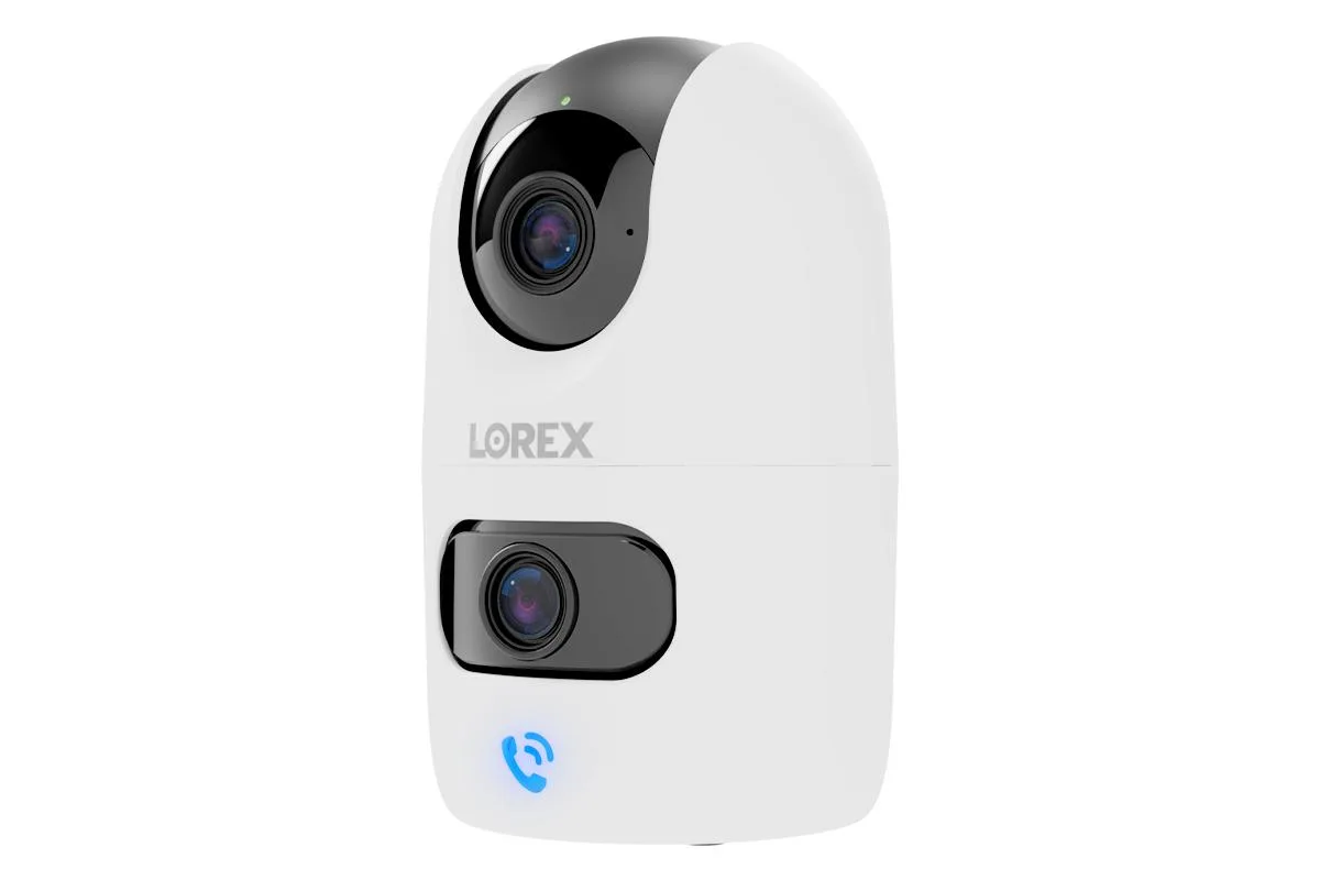 Lorex Lorex Connect 2K Dual-Lens Indoor Pan-Tilt Camera 2.4 GHz — product photo