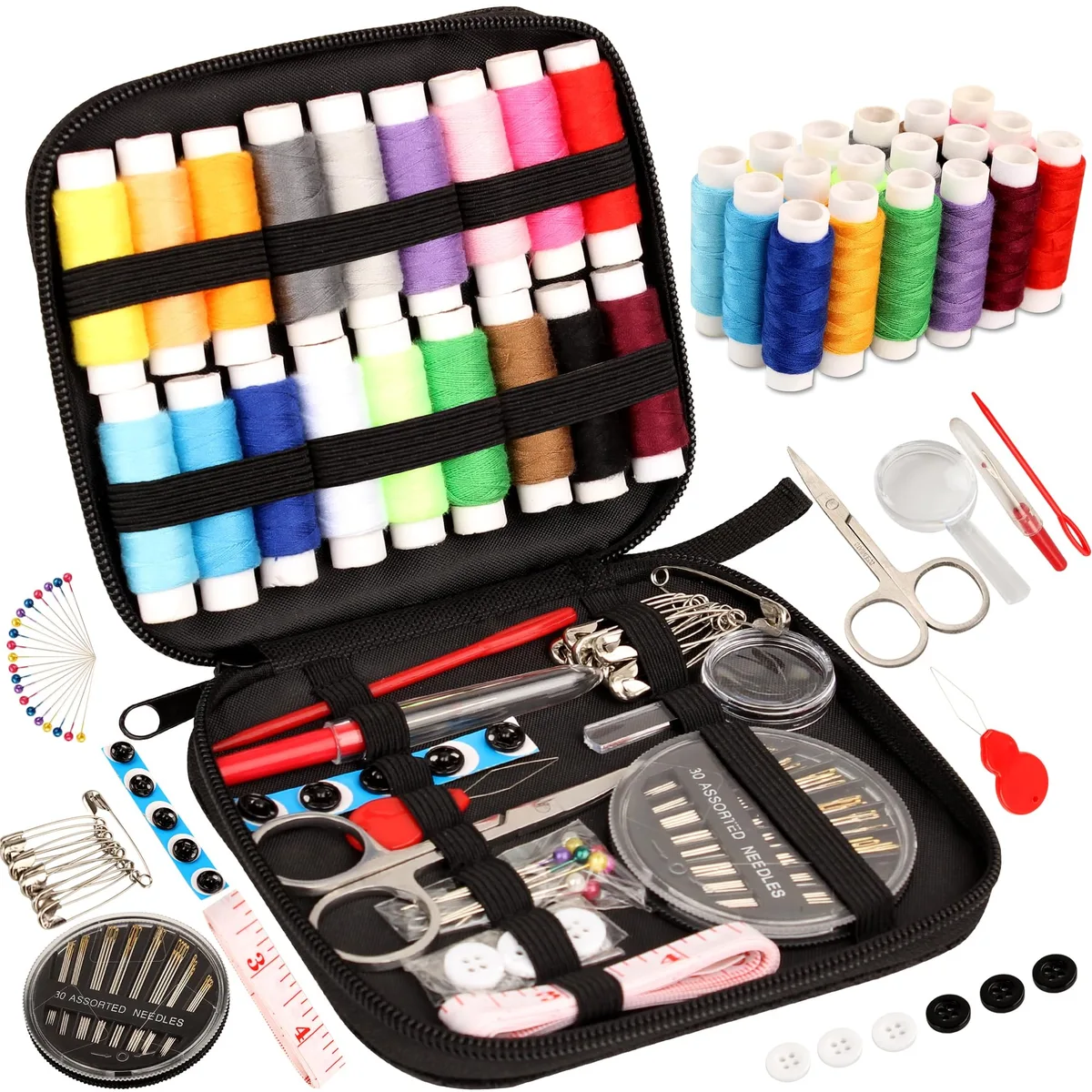Marcoon 85pcs-02 needle art 85 pcs 18 colors 30 needles .14 kg — product photo