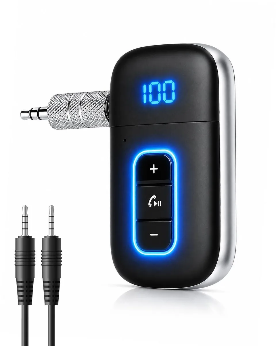 Scosche EBA02 Bluetooth 5.3 car electronics accessory — product photo