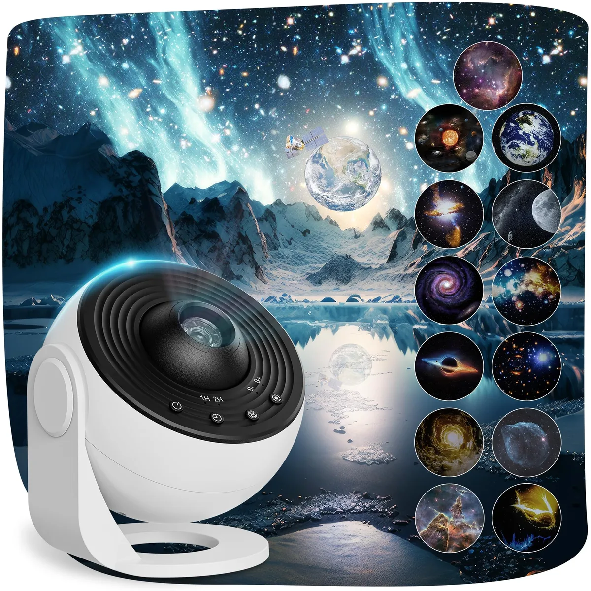  Fussion BL-DQY02 13-in-1 Planetarium Projector White — product photo
