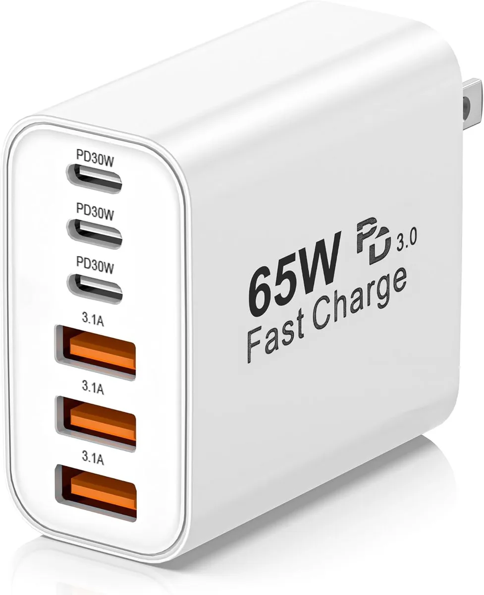 ONITOON ONITOON 65W 6-Port USB-C Wall Charger — product photo
