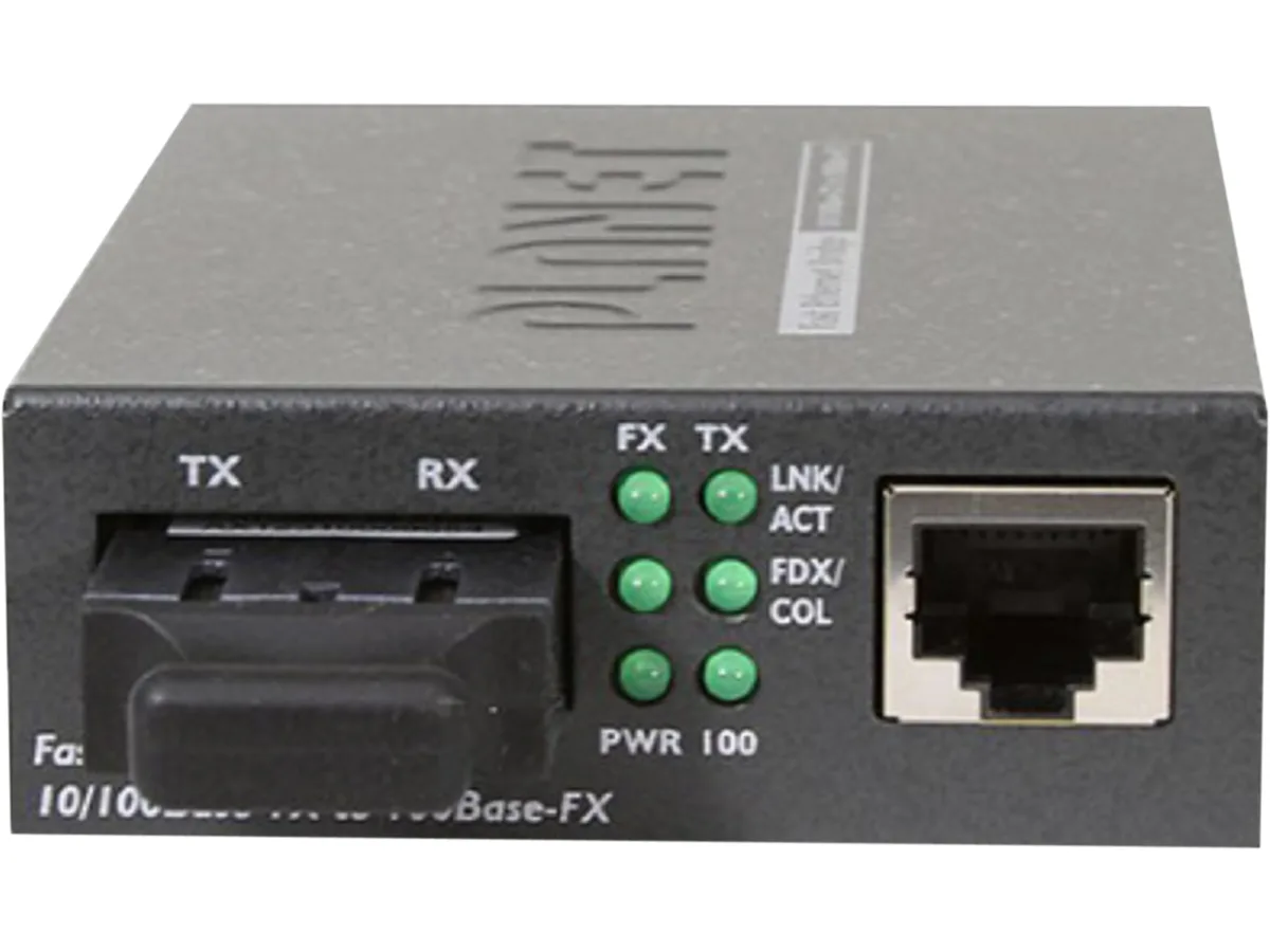 PLANET PLANET FT-802S15 10/100TX 100Base-FX SM SC 15 km — product photo
