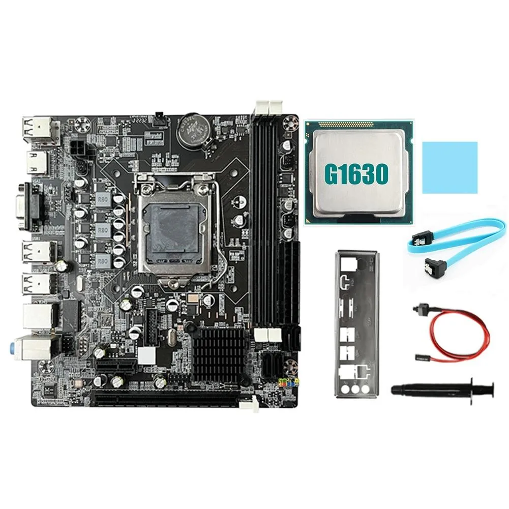 YINGHUA YINGHUA B75 Server Motherboard with G1630 CPU, LGA1155, DDR3, 16 GB max — product photo