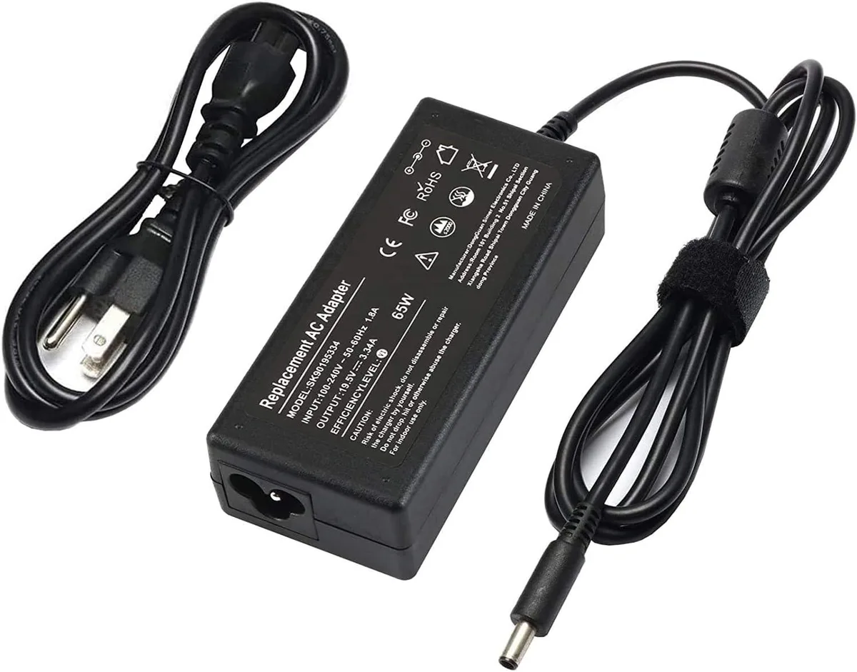 myVolts myVolts ac adapter 19.5V 3.34A 65W Dell Inspiron 13 7000 I7348 I7558 — product photo