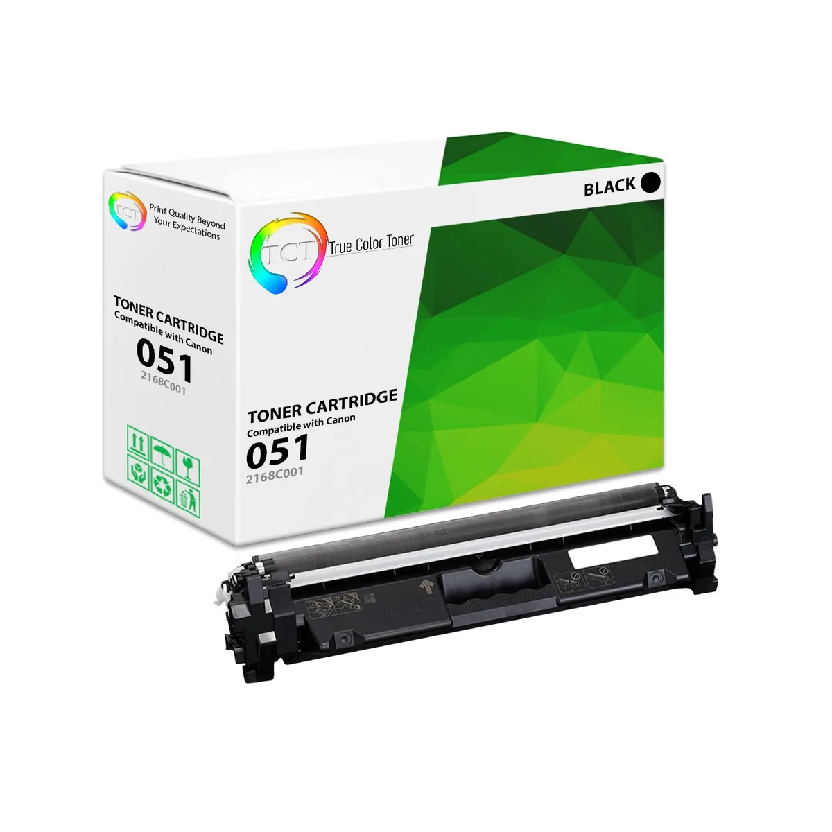 True Color Toner True Color Toner TCT-051 Black Toner Cartridge for Canon 51 1700 Pages — product photo