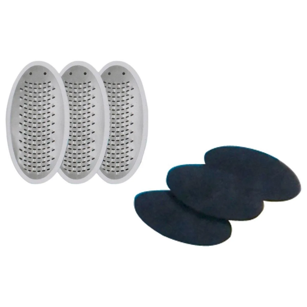 TVTime Direct TVTime Direct PedEgg Fine Replacement Blades &amp; Emery Pads — product photo