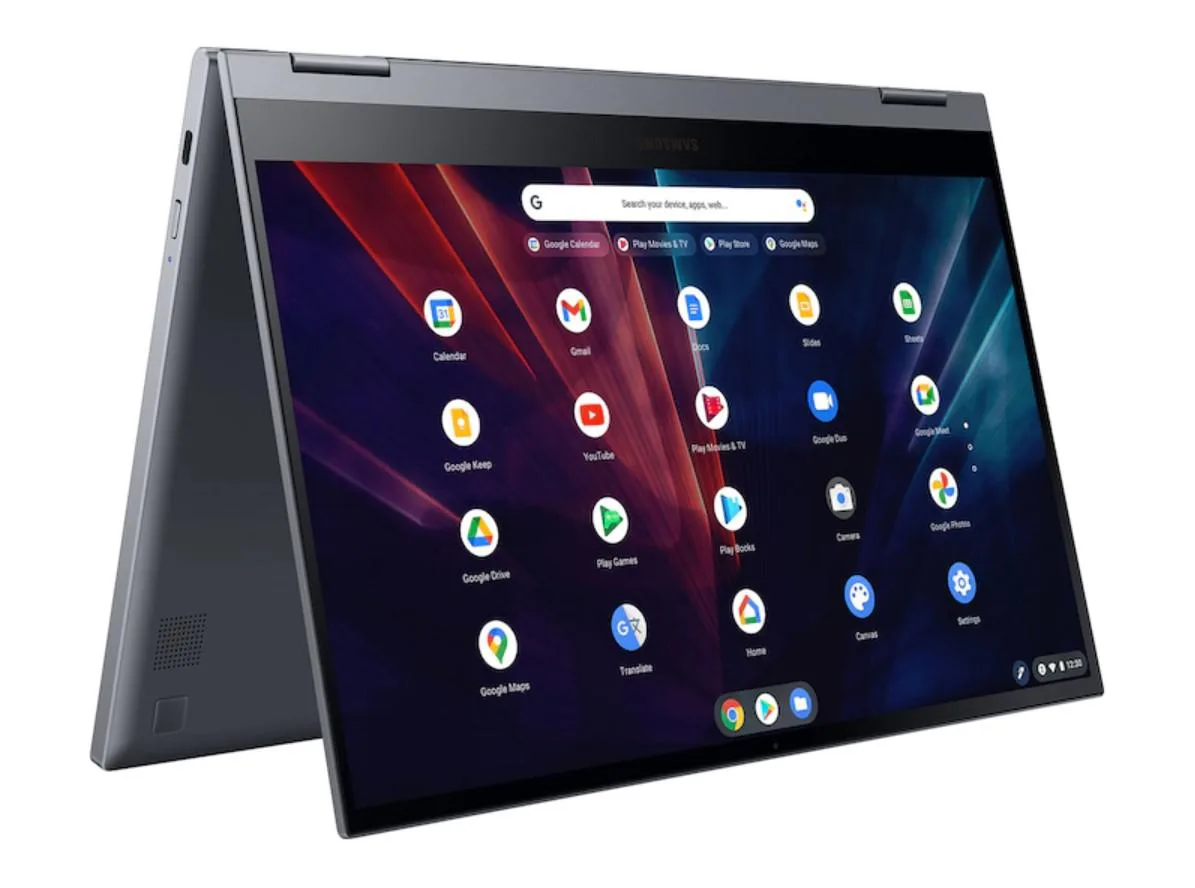 SAMSUNG SAMSUNG Galaxy Chromebook 2 XE530QDA-KB1US-RB 13.3" Touch i3-10110U 8GB 128GB Chrome OS Gray — product photo