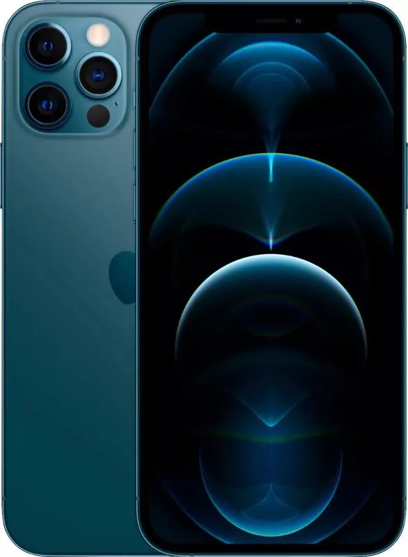 Apple Apple iPhone 12 Pro 128GB Pacific Blue cell phones - unlocked — product photo