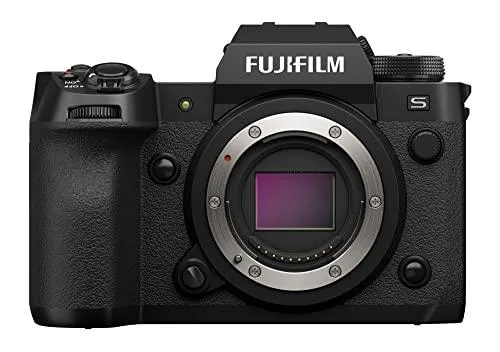 FUJIFILM FUJIFILM X-H2S 26.1MP compact mirrorless camera body Black — product photo